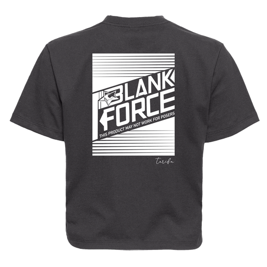 BLANKFORCE CROPTOP BLACK