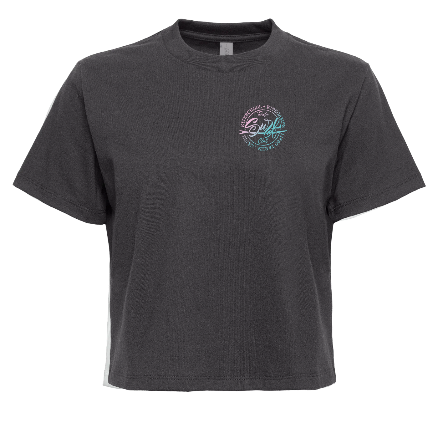 TSC CROPTOP BLACK & UNICORN WOMEN