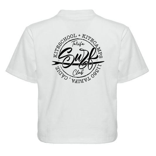 TSC CROPTOP WHITE & BLACK WOMEN