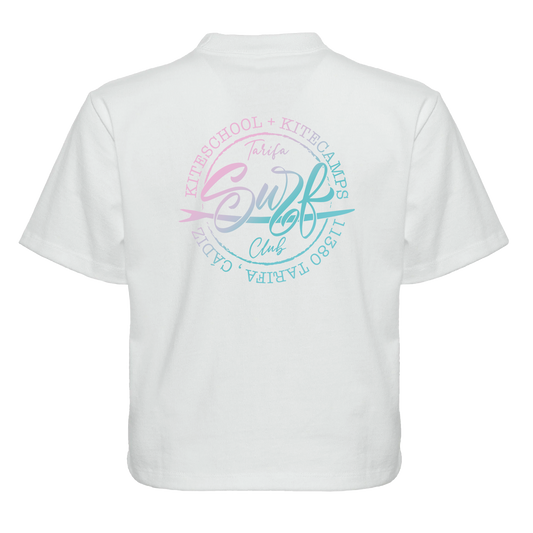 TSC CROPTOP WHITE & UNICORN WOMEN