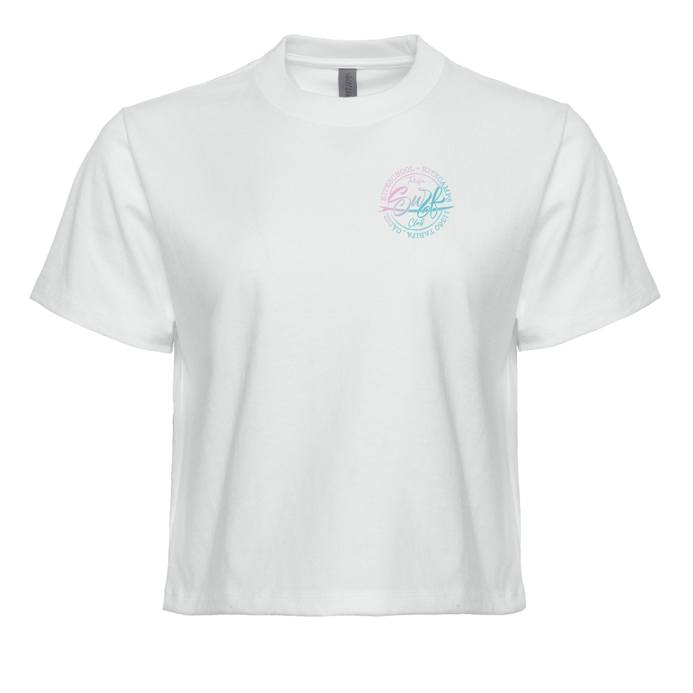 TSC CROPTOP WHITE & UNICORN WOMEN