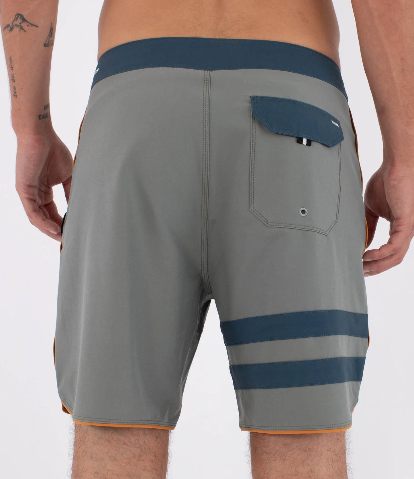 HURLEY PHNTM ECO BLOCK PARTY SOLID18 GW