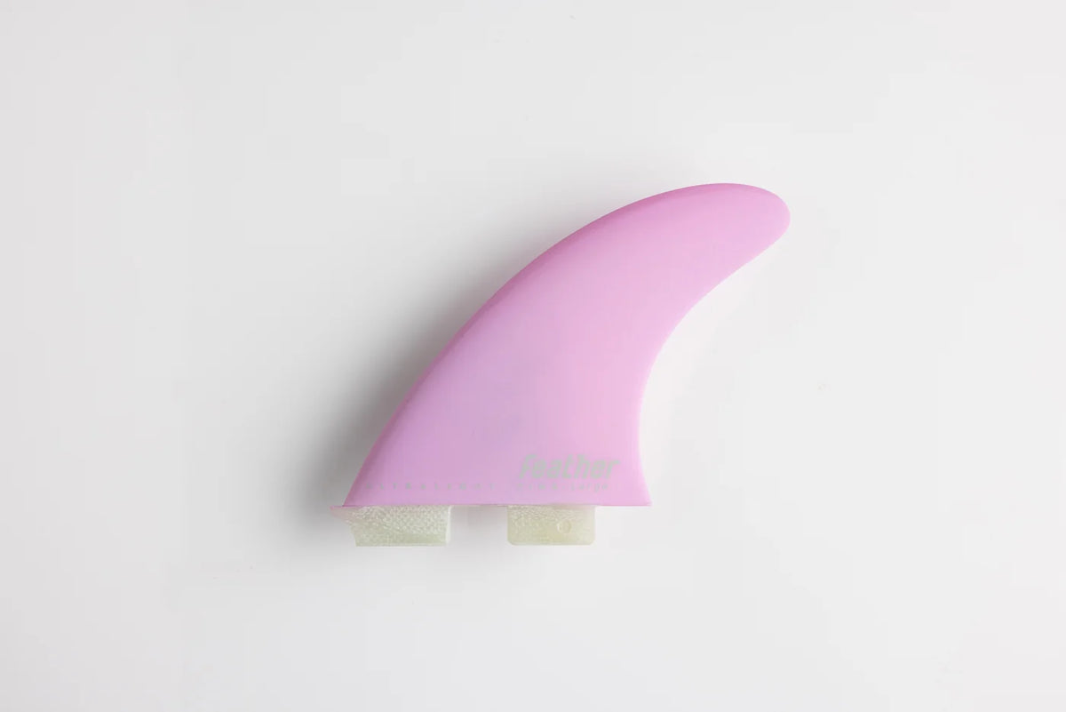 FEATHER FINS ULTRALIGHT HEXA CORE BUBBLE PINK (FS2)