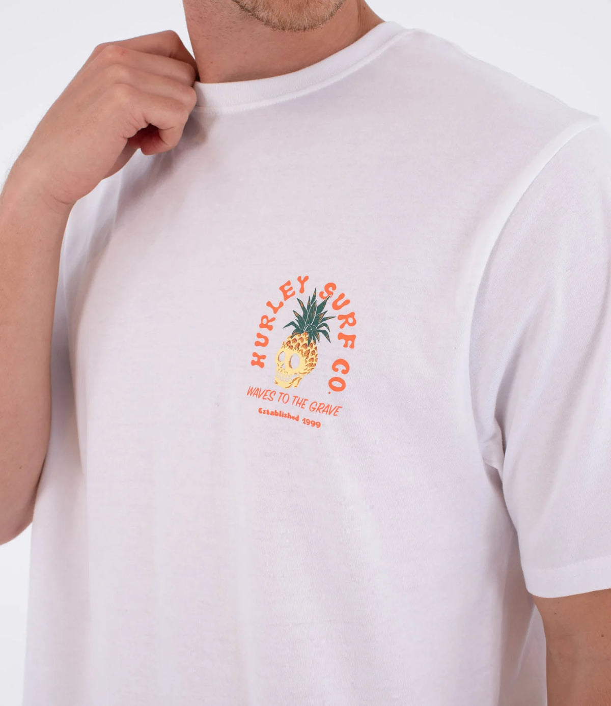 HURLEY TEE SS PRINTING PRESS BERJIM