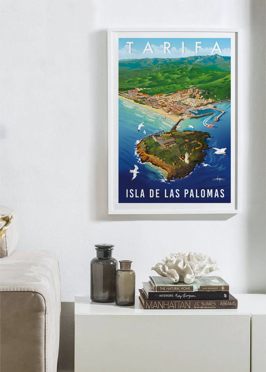 JOSE ALMA VISUAL ARTS POSTER ISLA DE LAS PALOMAS