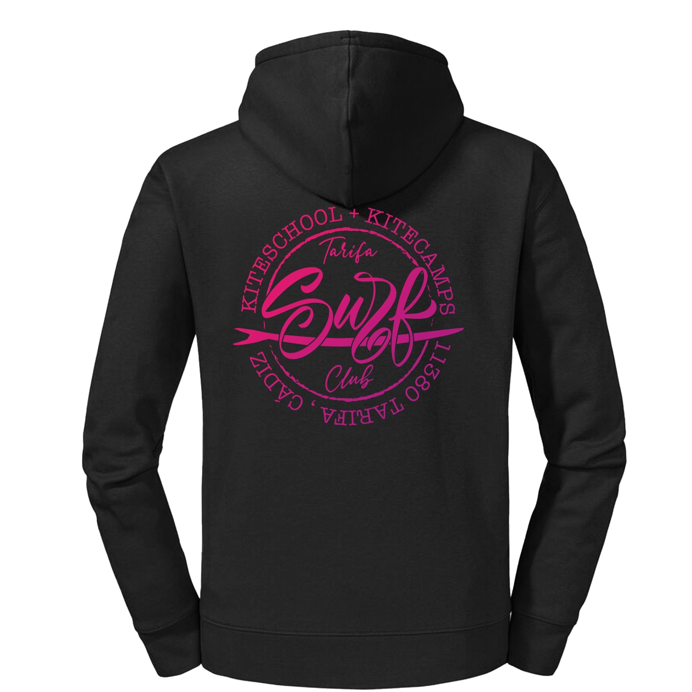 TSC HOODIE BLACK & MAGENTA