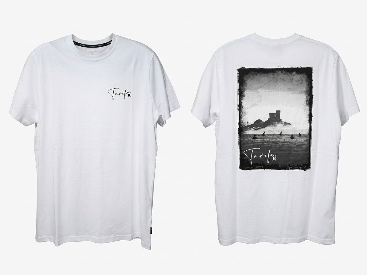 HURLEY DESTINATION TARIFA T-SHIRT "CASTILLO DE SANTA CATALINA - SURF"