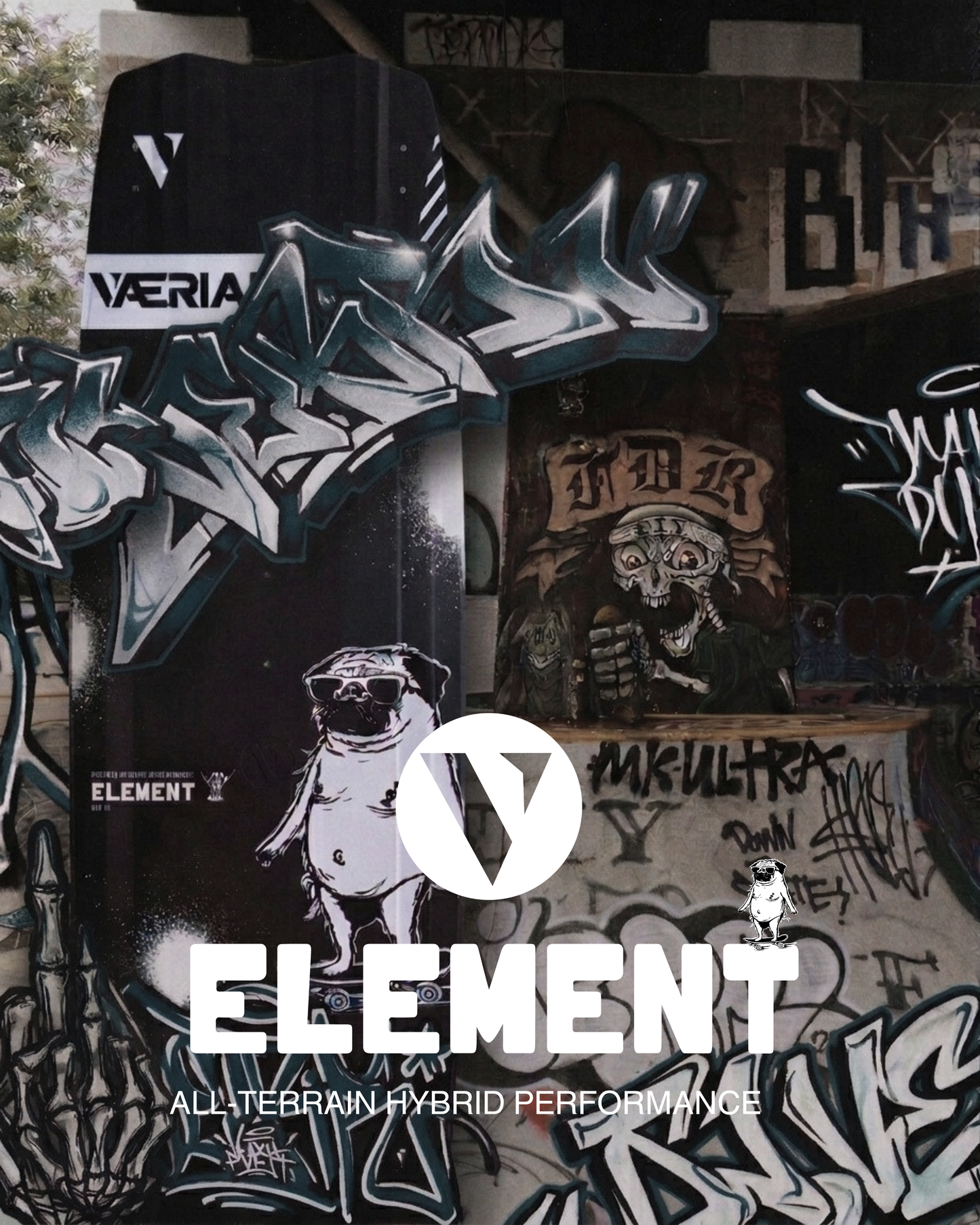 VAERIAL Element - incl. fins + handle
