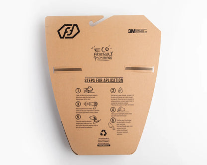 FEATHER FINS TRACTION PAD 2 PIECES BLACK