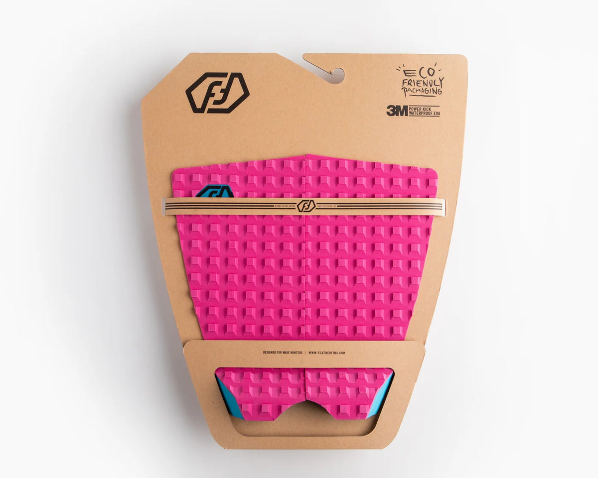 FEATHER FINS TRACTION PAD 2 PIECES PINK