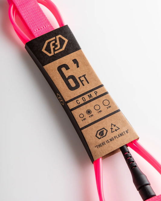 FEATHER FINS LEASH PINK 6'
