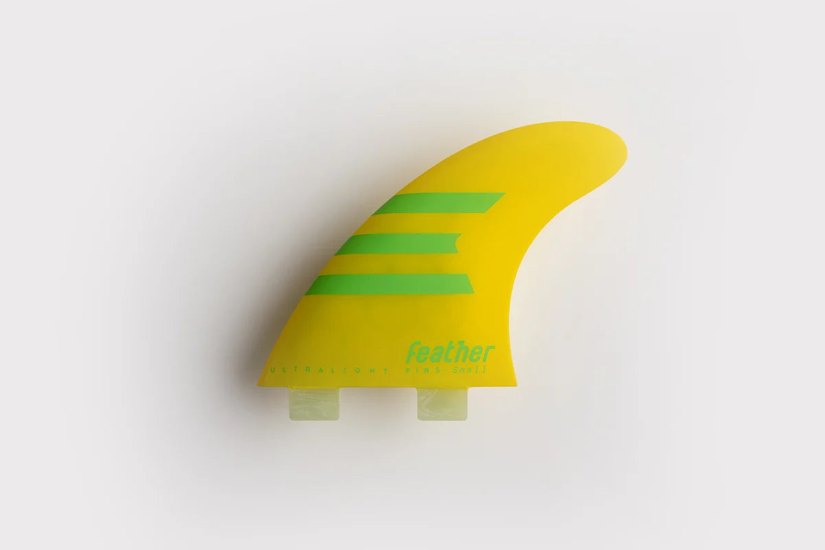 FEATHER FINS ULTRALIGHT EPOXY HC YELLOW (FS2)