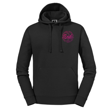TSC HOODIE BLACK & MAGENTA
