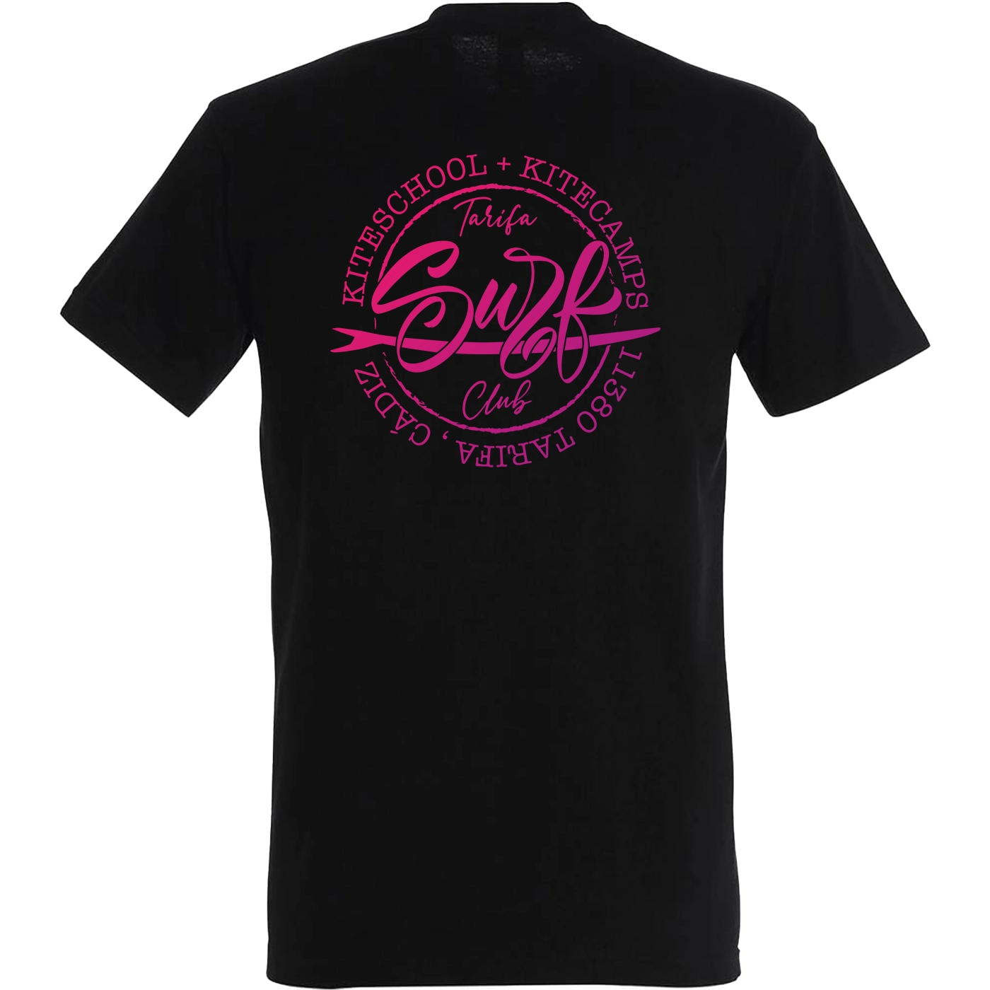 TSC SHIRT BLACK & MAGENTA MEN