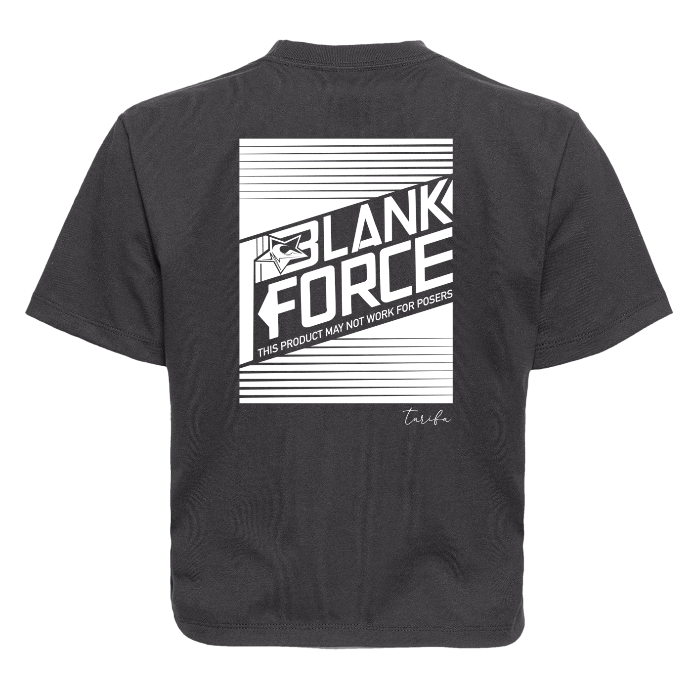 BLANKFORCE CROPTOP BLACK