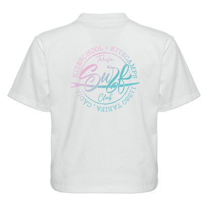 TSC CROPTOP WHITE & UNICORN WOMEN