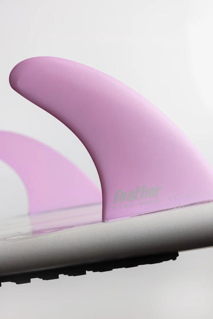 FEATHER FINS ULTRALIGHT HEXA CORE BUBBLE PINK (FS2)