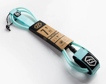 FEATHER FINS LEASH OCEAN MINT 7'FT