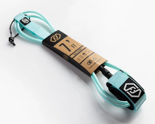 FEATHER FINS LEASH OCEAN MINT 7'FT