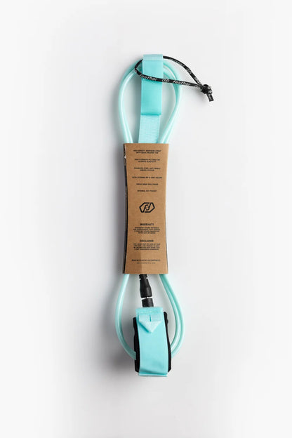 FEATHER FINS LEASH OCEAN MINT 7'FT