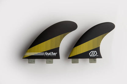 FEATHER FINS QUAD BLACK HC (FS2)