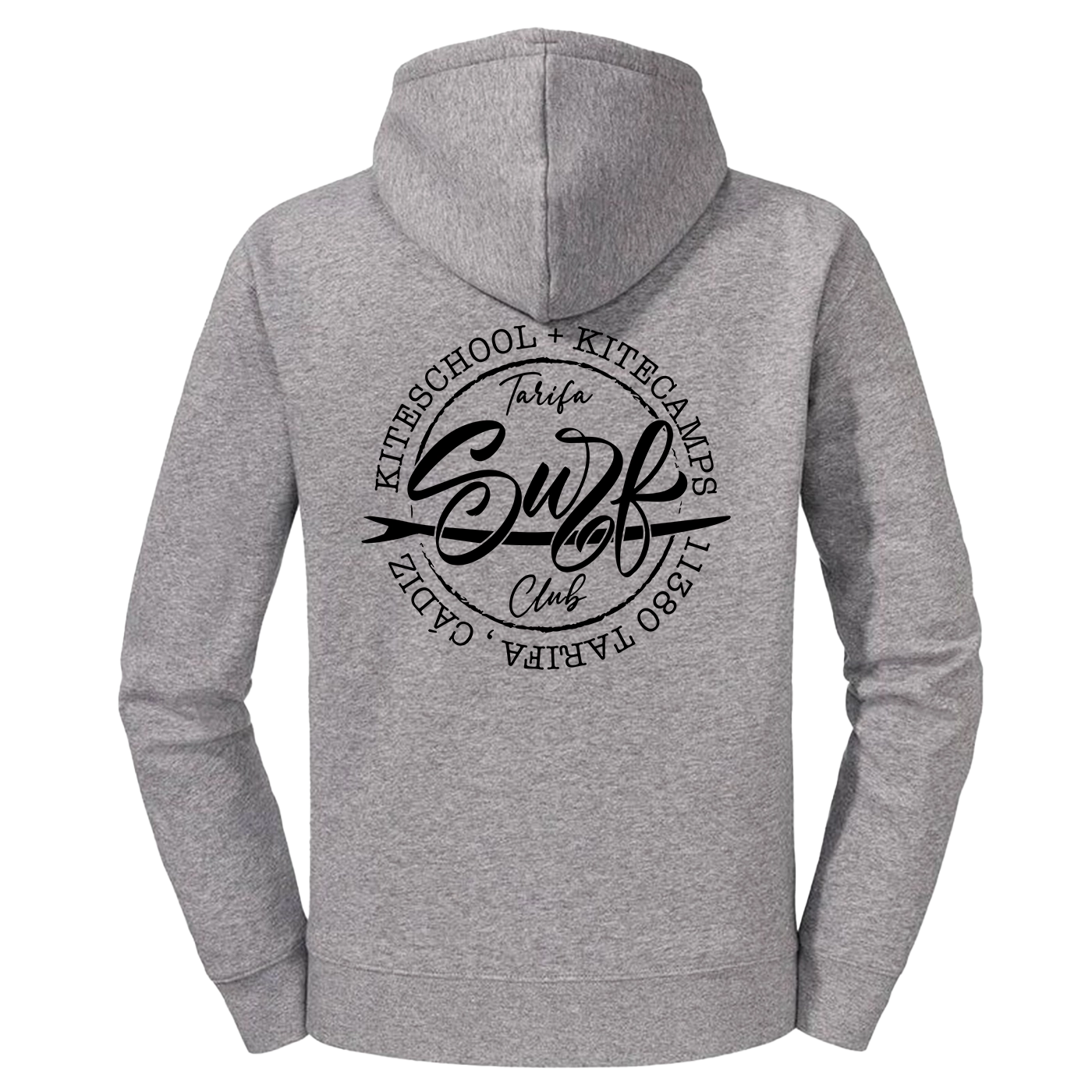 TSC HOODIE GREY & DEEPBLACK
