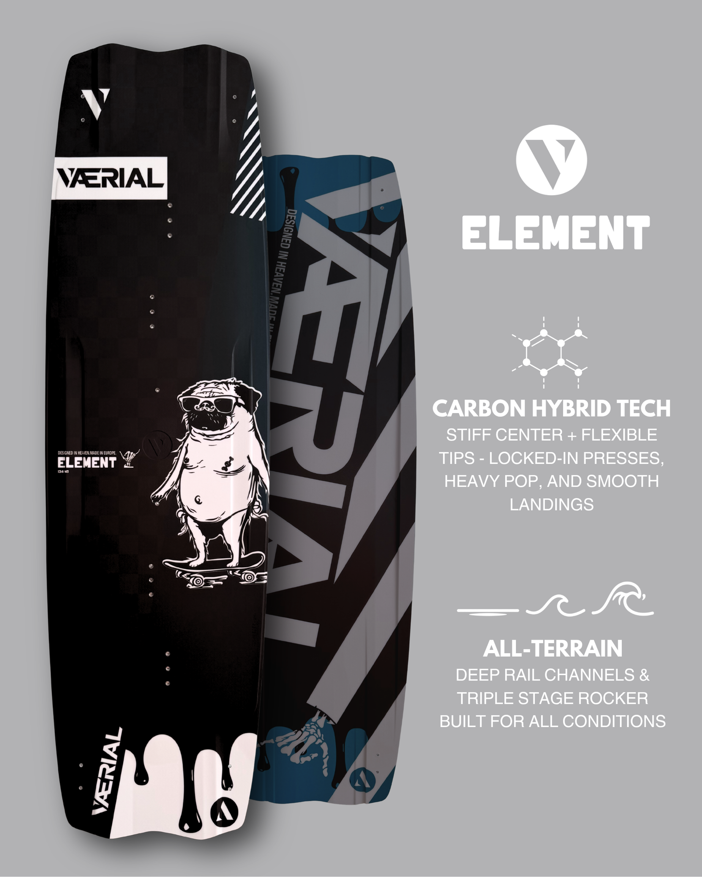 VAERIAL Element - incl. fins + handle