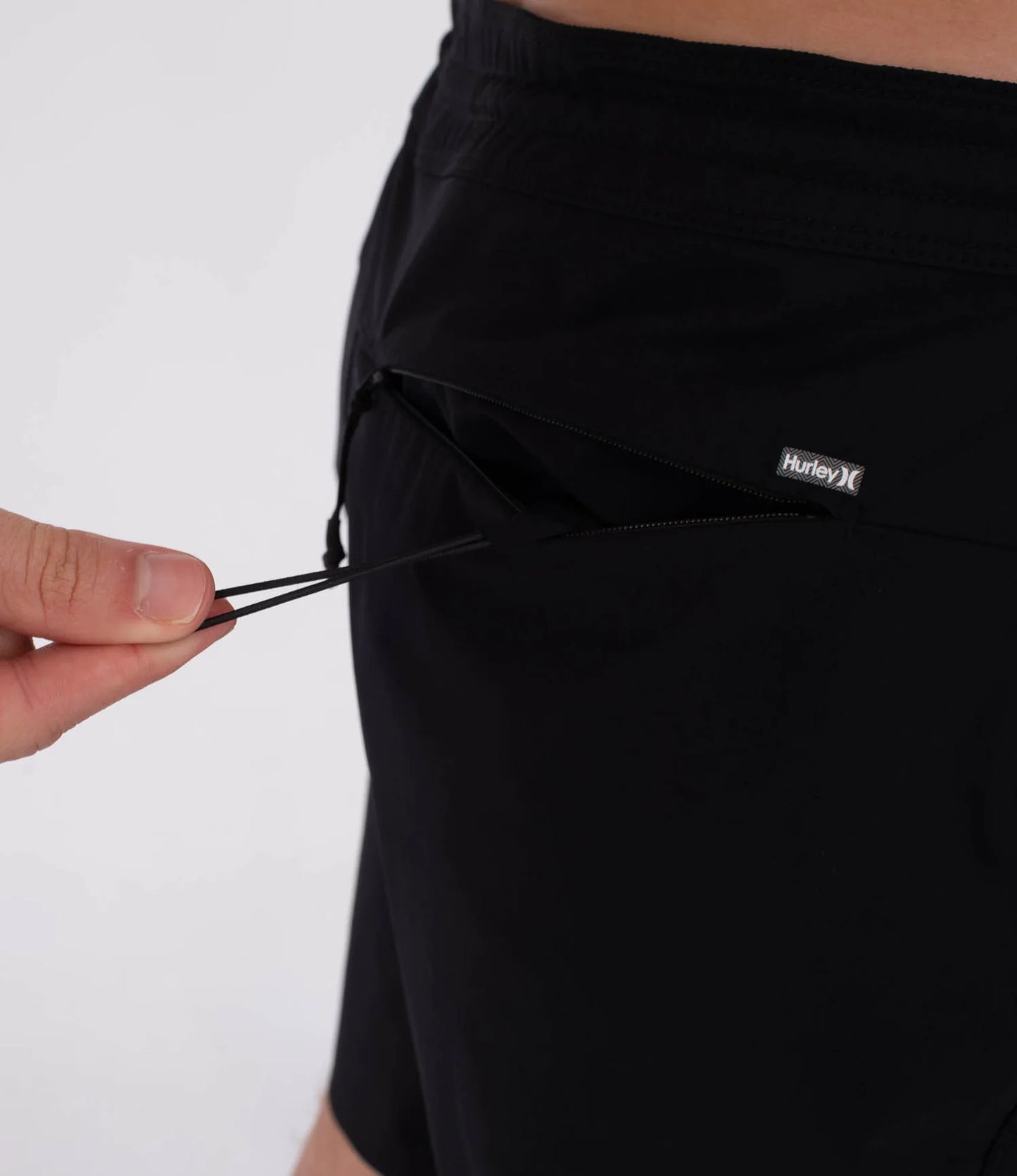 HURLEY PHNTM BLCK PRTY RNGD 18 BLACK