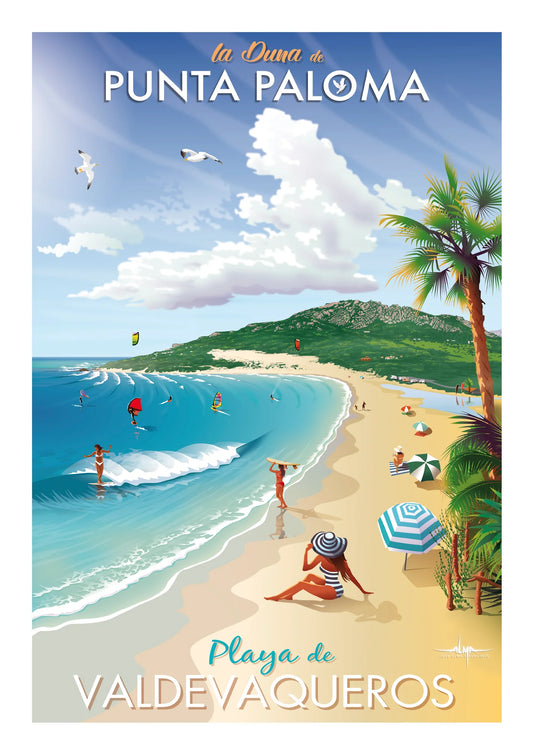 JOSE ALMA VISUAL ARTS POSTER PUNTA PALOMA