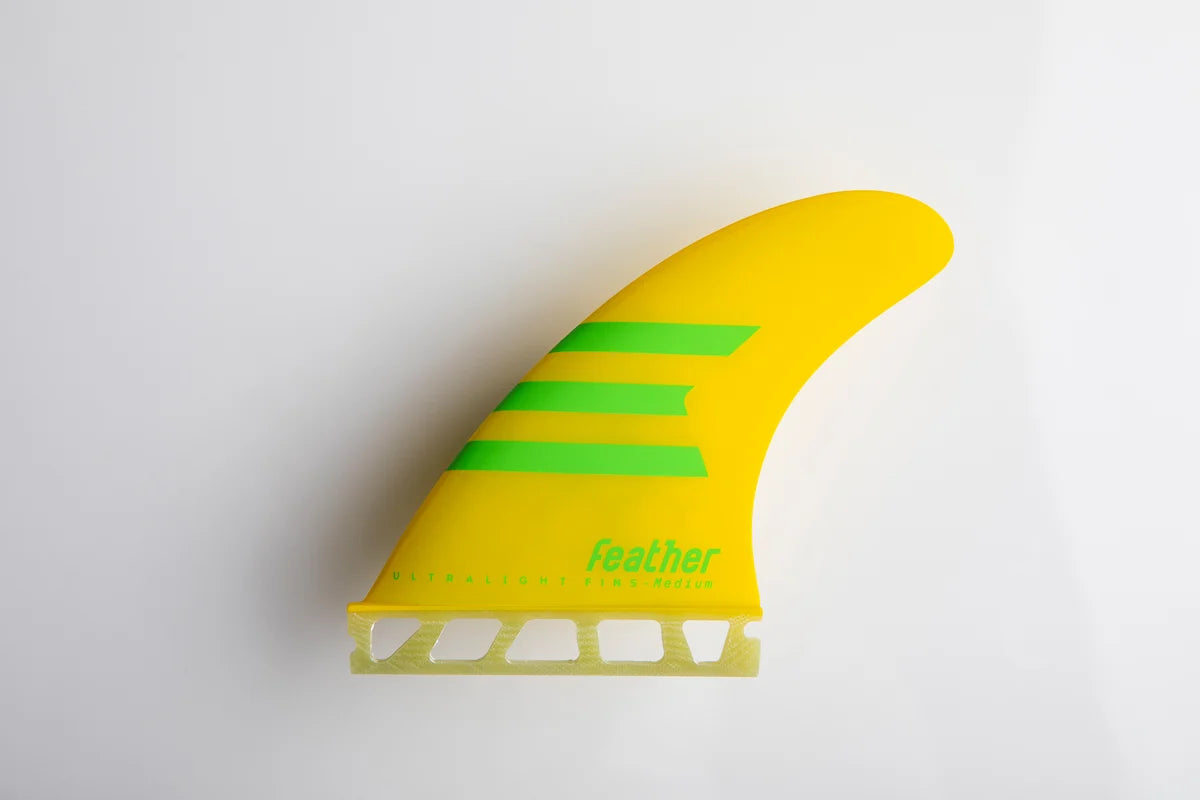 FEATHER FINS ULTRALIGHT EPOXY HC YELLOW (FUTURE)