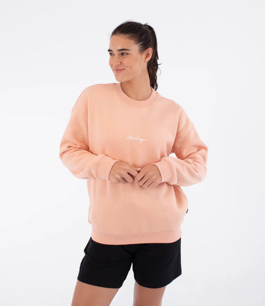 HURLEY CREW SCRIPT SWEATSHIRT