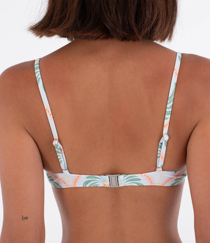 HURLEY SCOOP CROP TOP PRINT