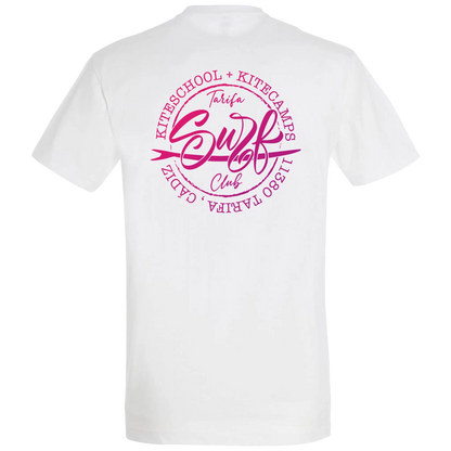 TSC SHIRT WHITE & MAGENTA MEN
