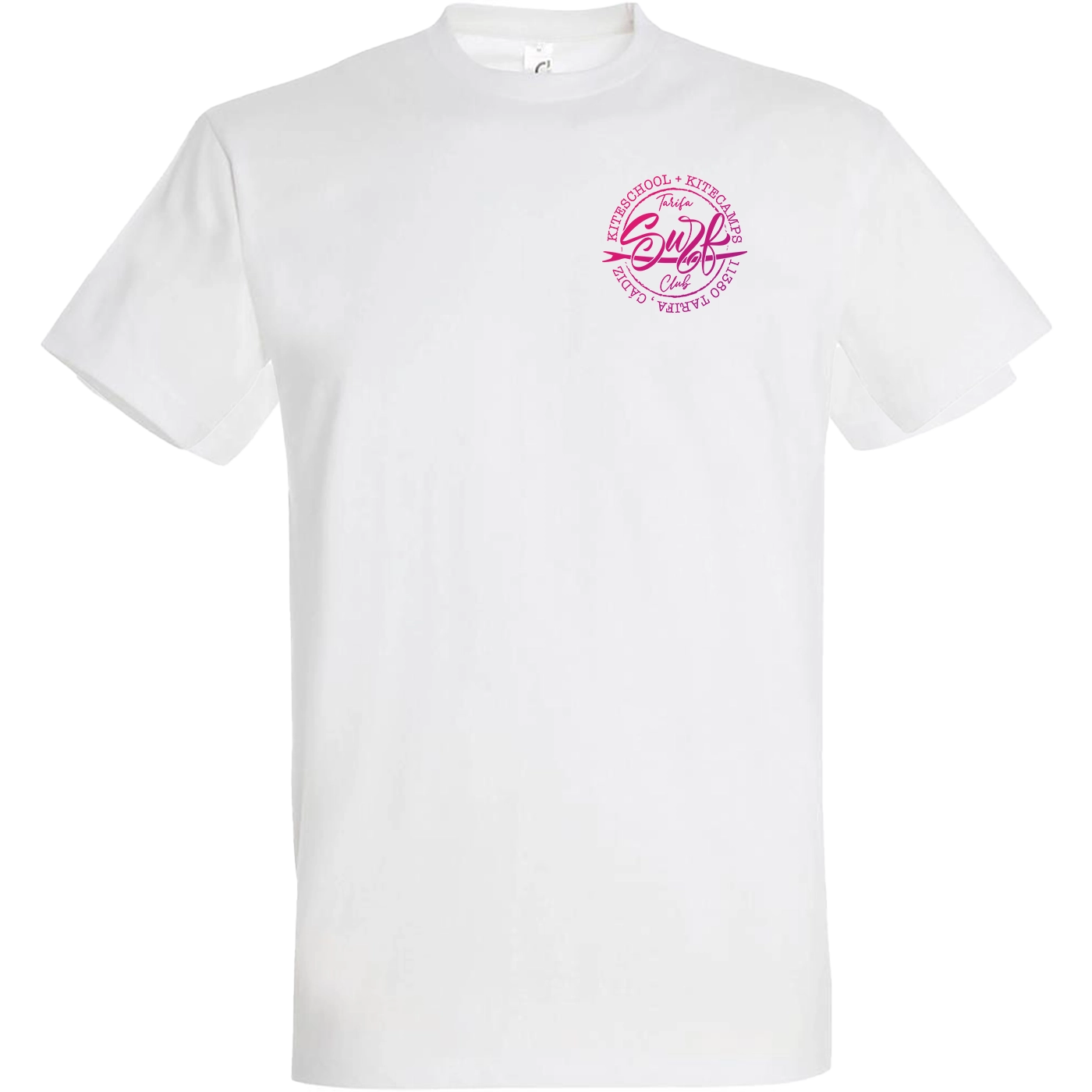 TSC SHIRT WHITE & MAGENTA MEN