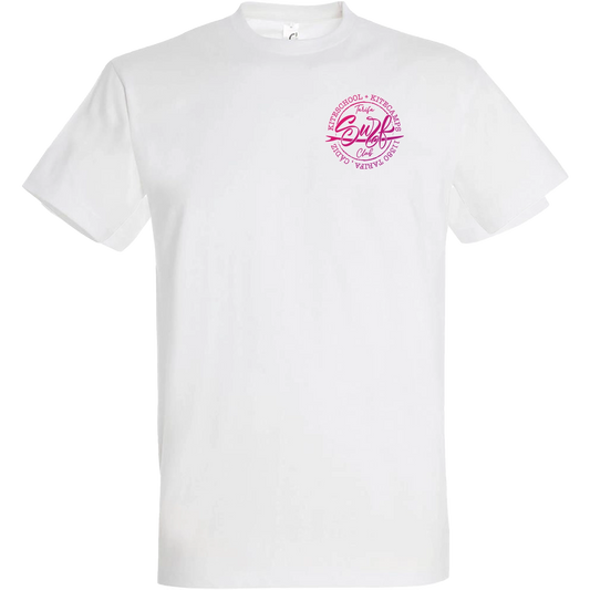 TSC SHIRT WHITE & MAGENTA MEN