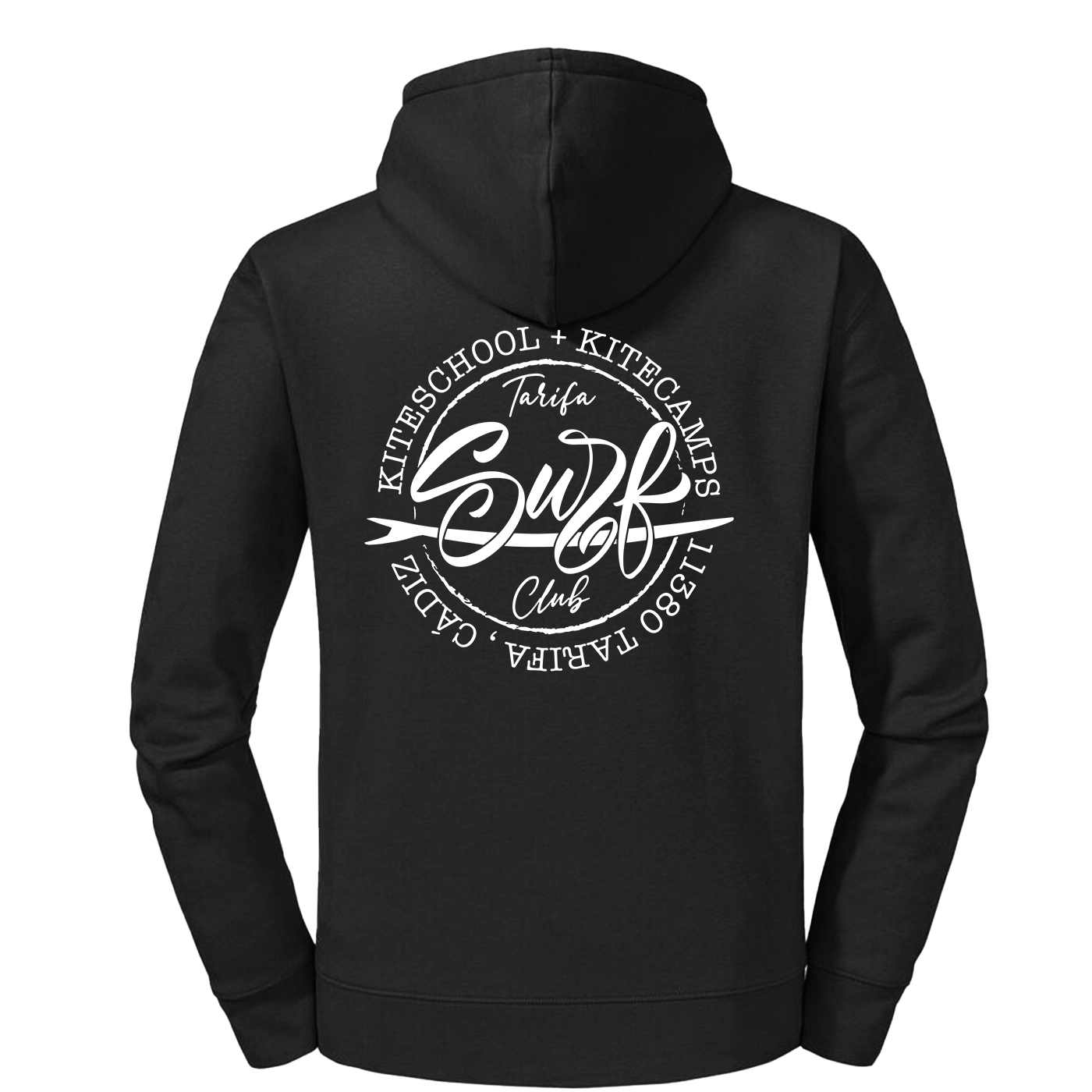 TSC HOODIE BLACK & TRUEWHITE