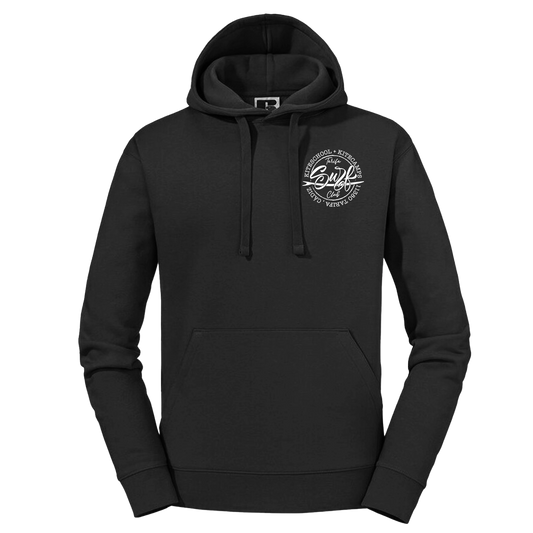 TSC HOODIE BLACK & TRUEWHITE