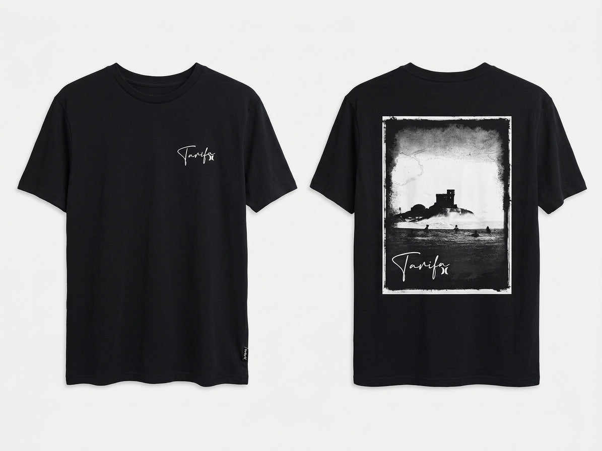 HURLEY DESTINATION TARIFA T-SHIRT "CASTILLO DE SANTA CATALINA - SURF"