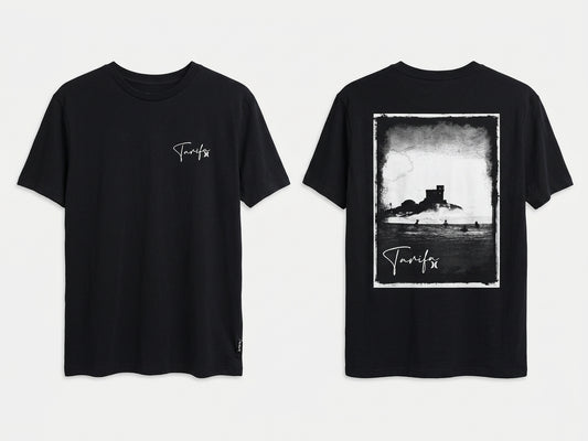 HURLEY DESTINATION TARIFA T-SHIRT "CASTILLO DE SANTA CATALINA - SURF"