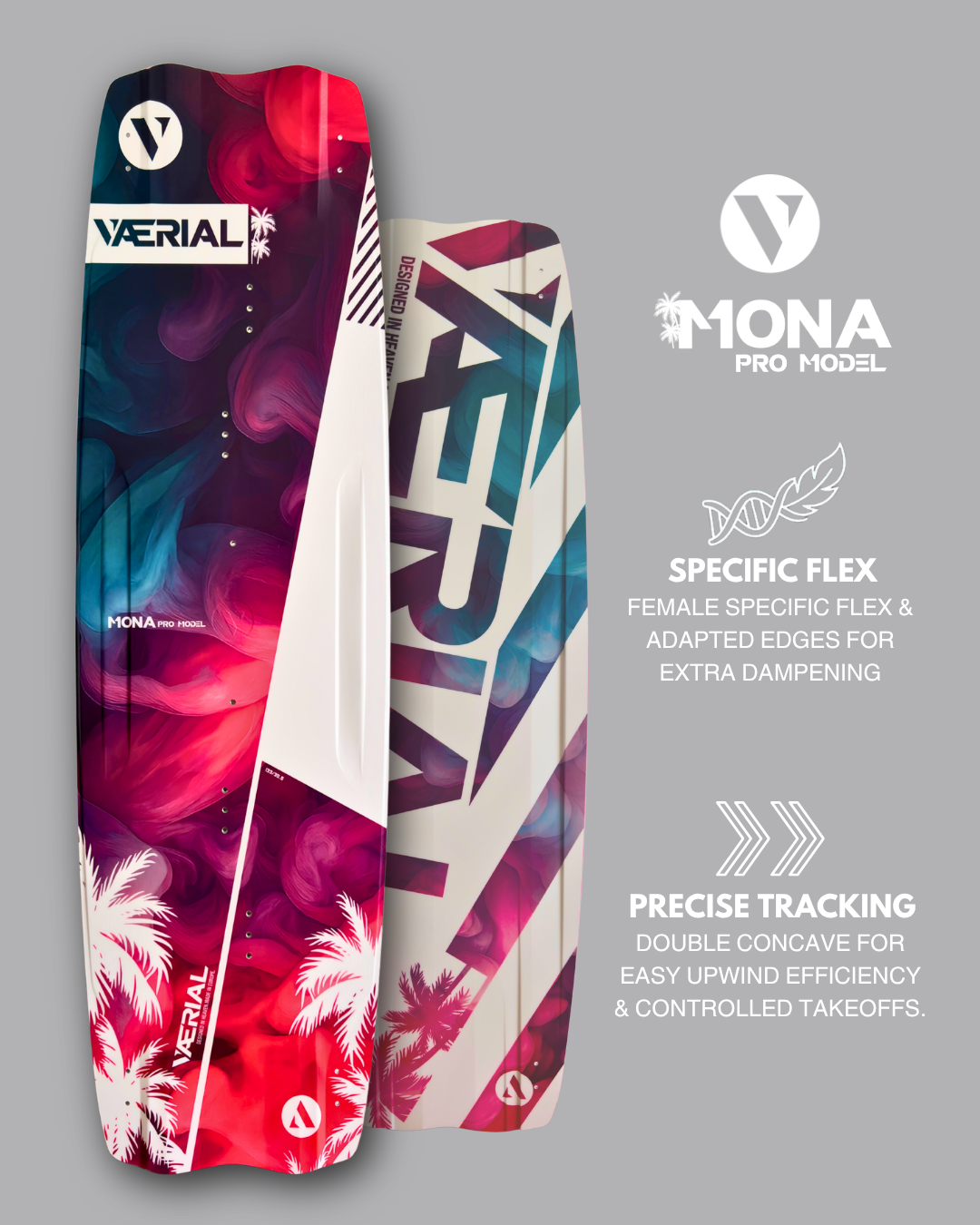 VAERIAL MONA PRO - incl. fins + handle